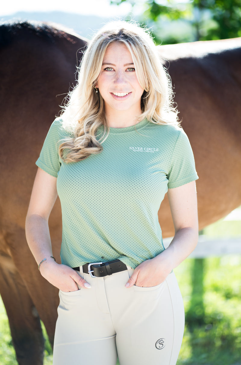 Leony Sportshirt Kurzarm
